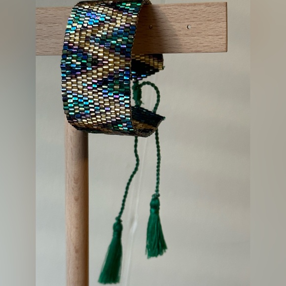 Shiny bead bracelet - Picture 5 of 5